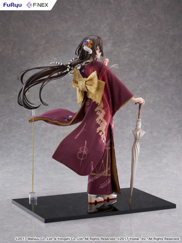 Azur Lane F:Nex PVC Statue 1/4 Mikasa blue flower komachi Ver. Japanese Doll 43 cm 2