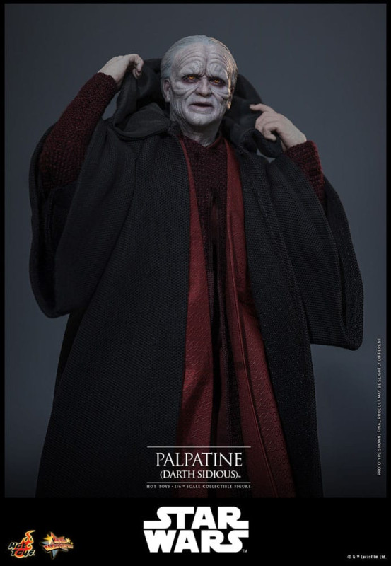 Star Wars: Episode III - Revenge of the Sith Action Figure 1/6 Palpatine (Darth Sidious) 29 cm 8