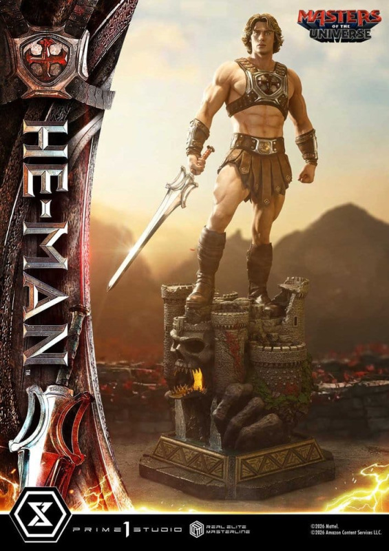 Masters of the Universe (2026 Film) Real Elite Masterline Series Statue 1/3 He-Man 93 cm 2