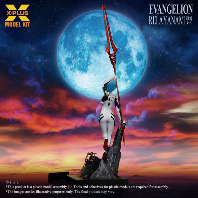 Evangelion Plastic Model Kit 1/8 Rei Ayanami 20 cm (Reproduction) 6