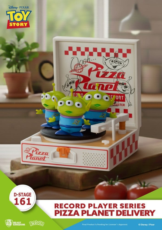 Toy Story Record Player Series PVC figure Pizza Planet Delivery 12 cm 2