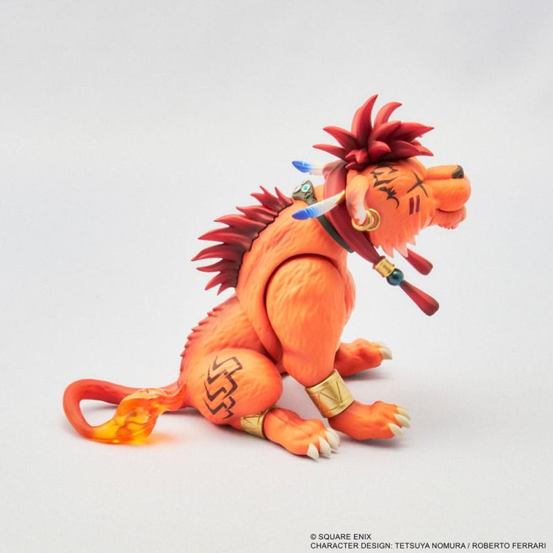 Final Fantasy VII Rebirth Adorable Arts Statue Red XIII 11 cm 7