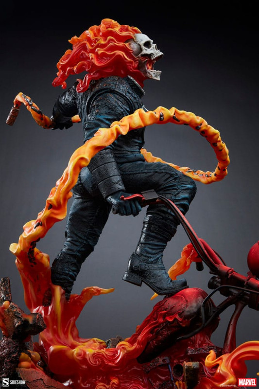 Marvel Premium Format Statue Ghost Rider (Classic Variant) 53 cm 12