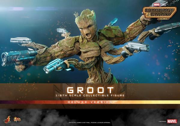 Guardians of the Galaxy Vol. 3 Movie Masterpiece Action Figure 1/6 Groot (Deluxe Version) 32 cm