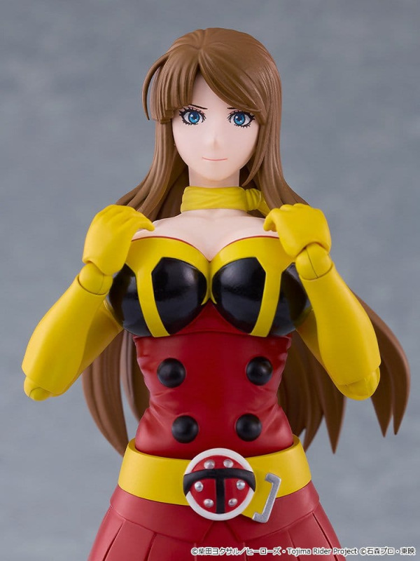 Tojima Wants to Be a Kamen Rider Figma Action Figure Yuriko Okada (Electro-Wave Human Tackle Ver.) 1 7
