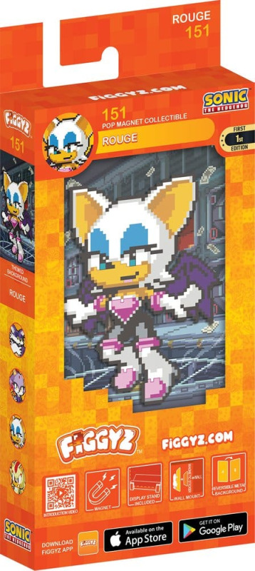 Sonic the Hedgehog (Modern) FiGGYZ Magnet Collectible Rouge the Bat 11 cm 1