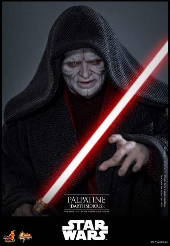 Star Wars: Episode III - Revenge of the Sith Action Figure 1/6 Palpatine (Darth Sidious) 29 cm 12