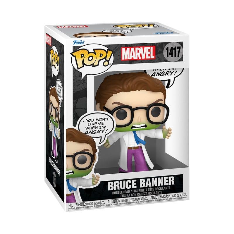 Marvel Comics POP! Marvel Vinyl Figure Bruce Banner(Don't Make me Angry) 9 cm 1