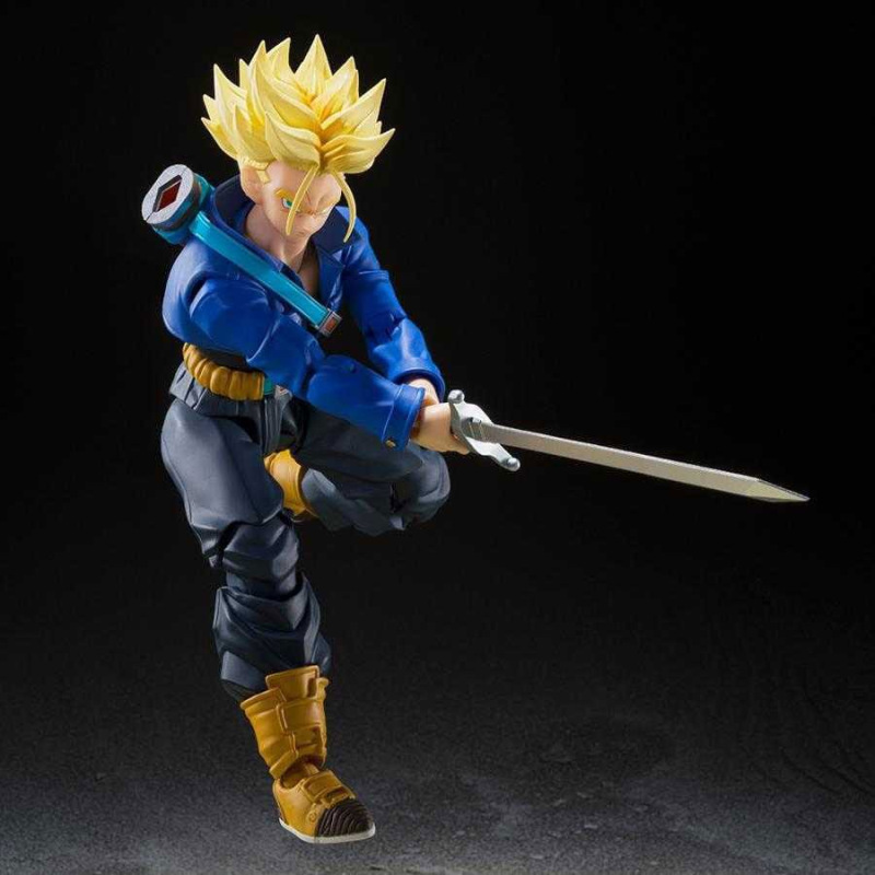 Dragon Ball Z S.H. Figuarts Action Figure Super Saiyan Trunks The Boy from the Future (Reissue) 14 c