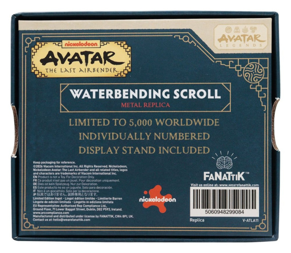 Avatar: The Last Airbender Replica Waterbending Scroll 4