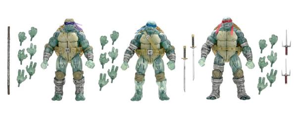 Teenage Mutant Ninja Turtles (The Last Ronin) Action Figure 3-Pack Ghost Brothers 18 cm 1