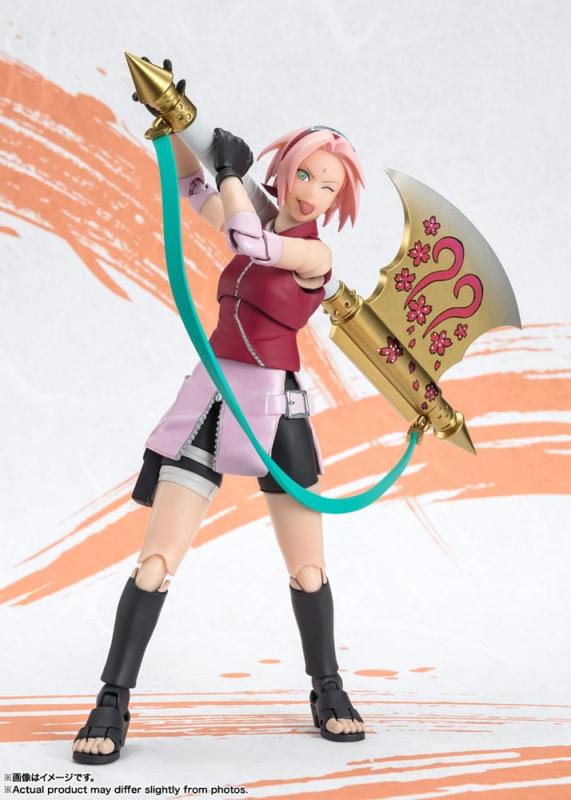 Naruto Shippuden S.H. Figuarts Action Figure Sakura Haruno Naruto OP99 Edition 14 cm 1