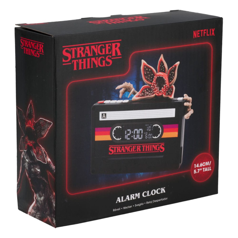Stranger Things 5 Alarm Clock Demogorgon Cassette 15 cm 4