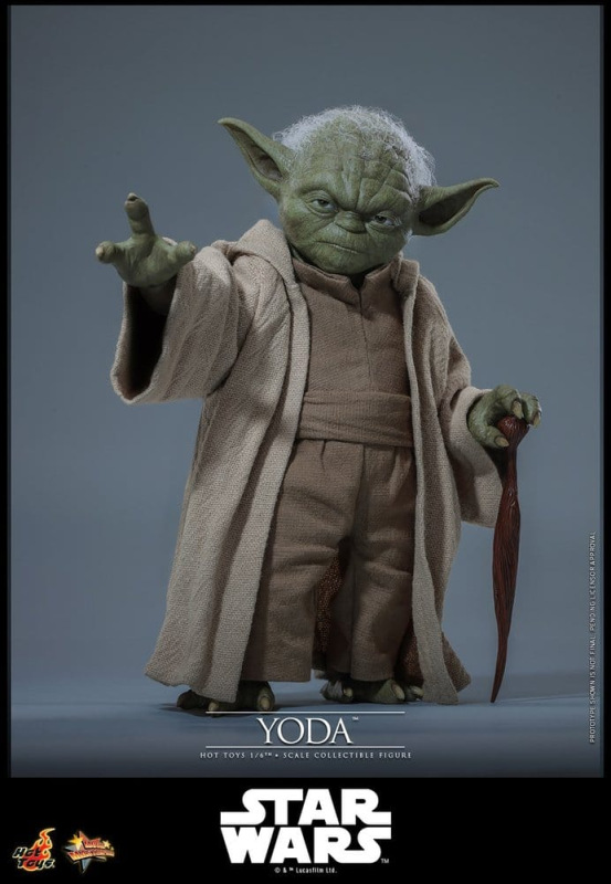 Star Wars: Revenge of the Sith Movie Masterpiece Action Figure 1/6 Yoda 14 cm 8