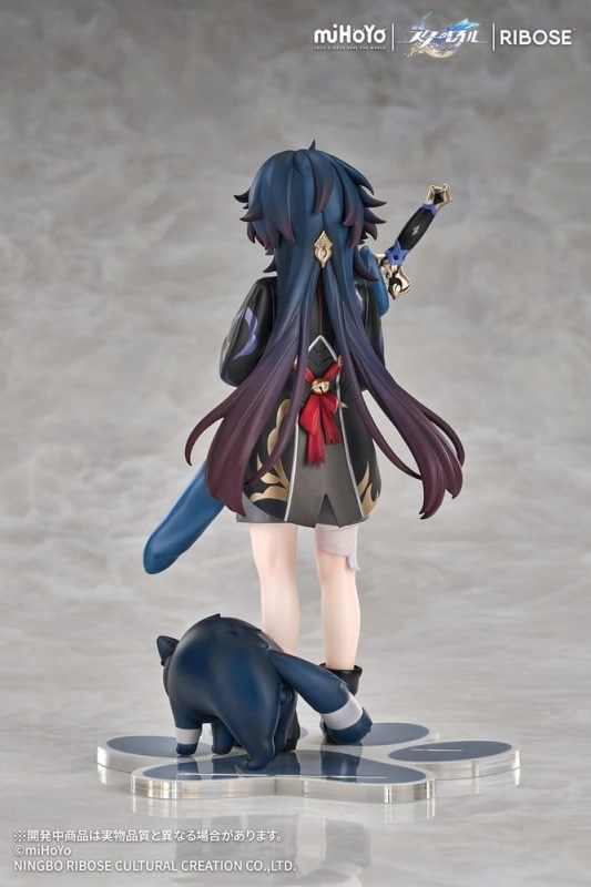 Honkai: Star Rail Rise Up+ Chibi Cat Series Chibi Figure Blade Ver. 19 cm 3