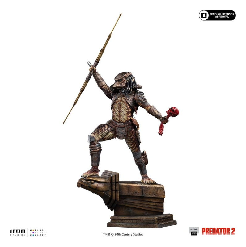 Predator 2 Predator City Hunter Art Scale Statue 1/10 Predator City Hunter 43 cm 3