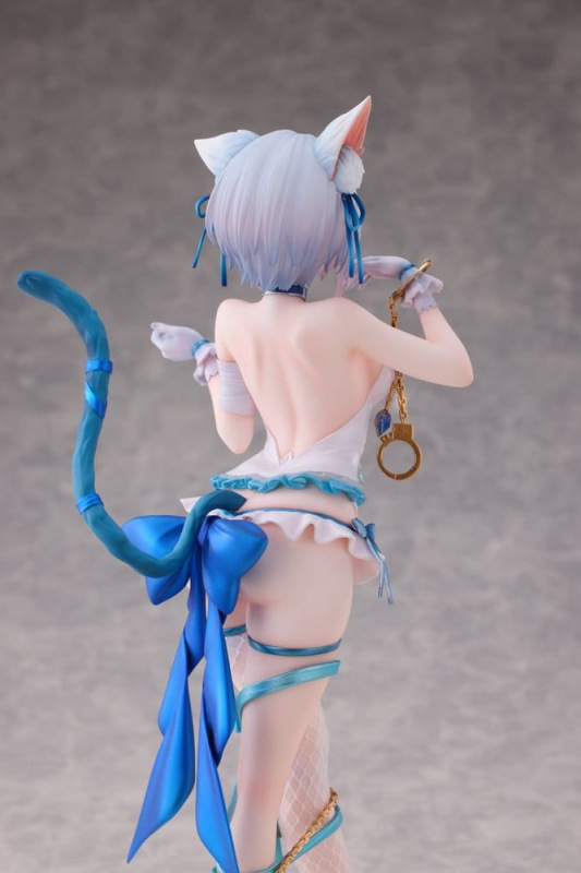 Original Character PVC Figure 1/7 Shibarare Neko Putika-chan Deluxe Edition 26 cm 3