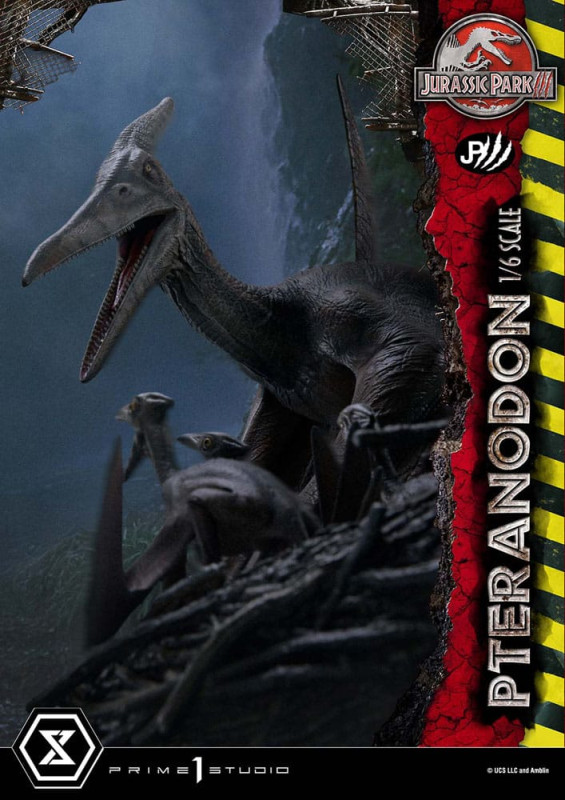 Jurassic Park III Legacy Museum Collection Statue 1/6 Pteranodon 68 cm 13