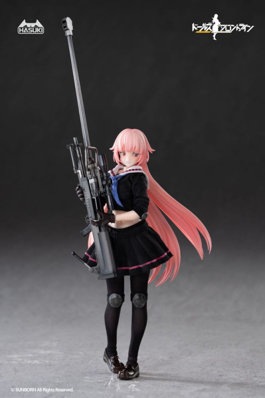 Girls´ Frontline Pocket Art Action Action Figure 1/12 PA011 NTW-20 16 cm 9