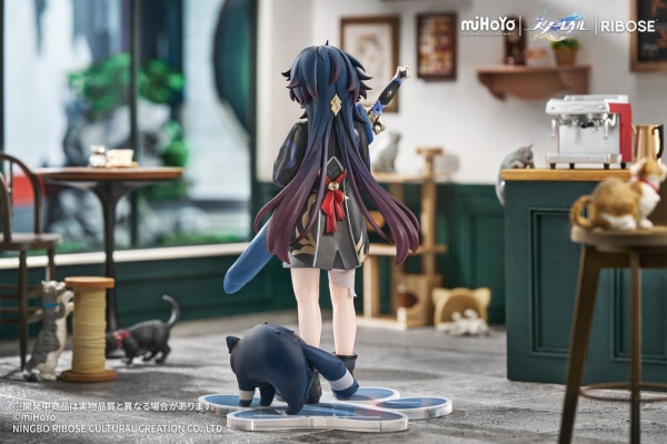 Honkai: Star Rail Rise Up+ Chibi Cat Series Chibi Figure Blade Ver. 19 cm 9