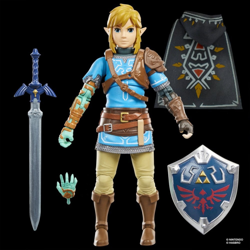 The Legend of Zelda: Tears of the Kingdom Heroes of Hyrule Action Figure Link 15 cm 8