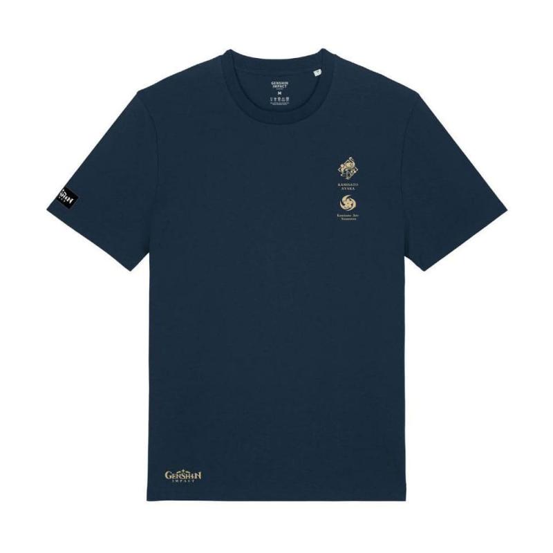Genshin Impact T-Shirt Kamisato Ayaka Frostlake Heron Size XL 1