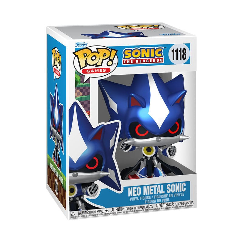 Sonic the Hedgehog POP! Games Vinyl Figure Neo Metal Sonic (MT) 9 cm 1