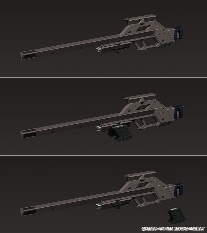 Fafner in the Azure The Beyond Moderoid Plastic Model Kit Fafner Mark Sieben Kai Azrael 19 cm 11