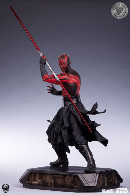 Star Wars Epic Series Statue 1/3 Darth Maul Platinum Exclusive 86 cm 4