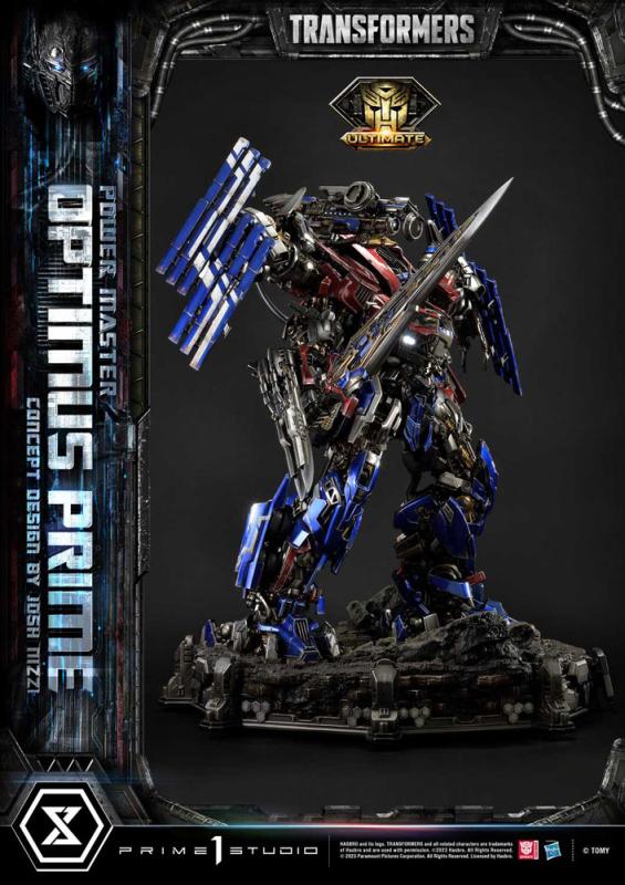 Transformers Museum Masterline Statue Powermaster Optimus Prime Concept by Josh Nizzi Ultimate Bonus
