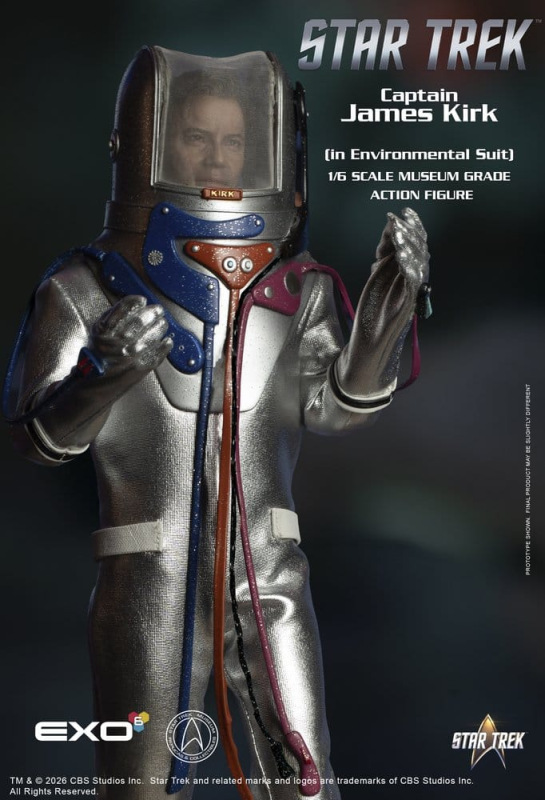Star Trek: The Original Series Action Figure 1/6 Captain James T. Kirk (in Environmental Suit) 29 cm 6