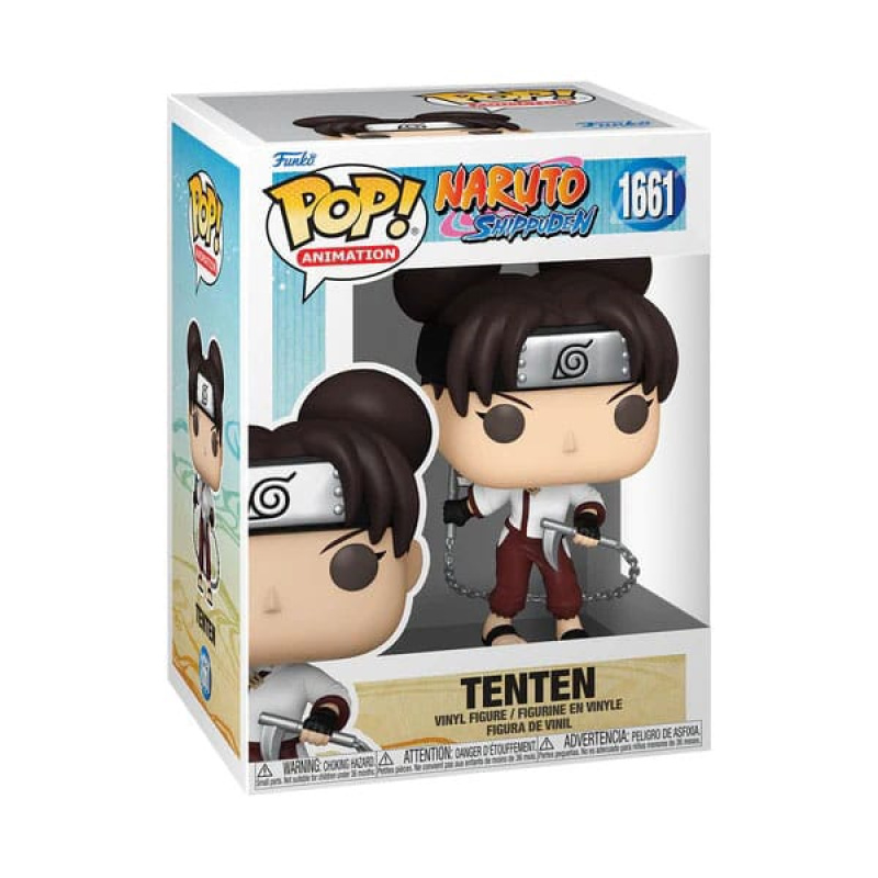 Naruto Pop! Animation Vinyl Figure Tenten 9 cm 1