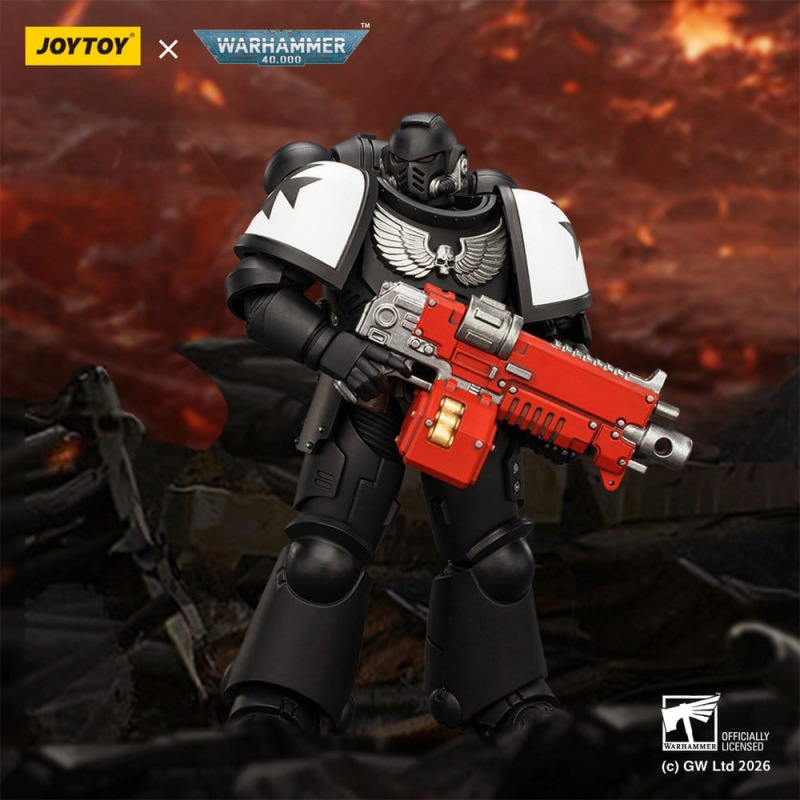 Warhammer 40,000 Action Figure Black Templars Intercessor 12 cm 6