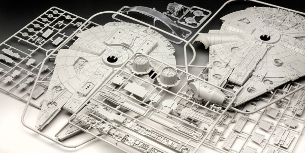 Star Wars Model Kit 1/72 Millennium Falcon 38 cm 7