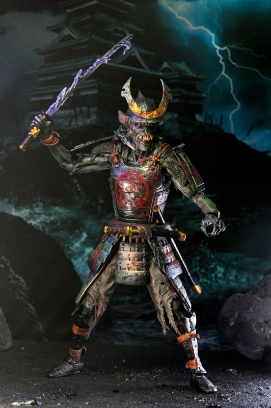 Iron Maiden Future Past World Tour Ultimate Action Figures 2-Pack Senjutsu Eddie and Somewhere in Ti 7