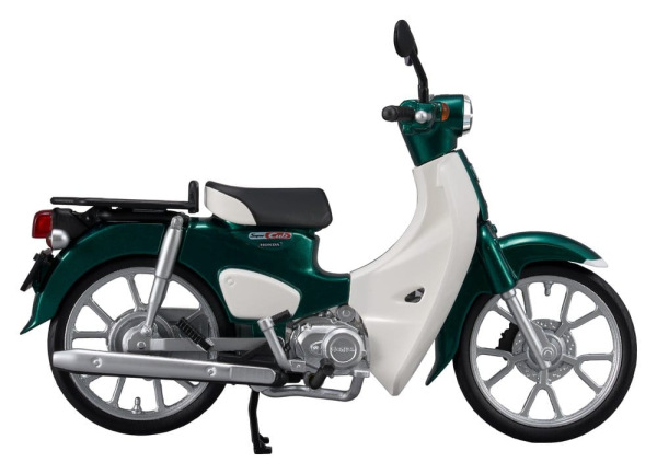 Honda Kaitanics Plastic Model Kit Super Cub 110 Tasmania Green Metallic 1