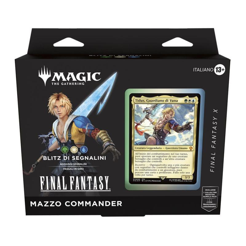 Magic the Gathering Final Fantasy Commander Decks Display (4) italian 8