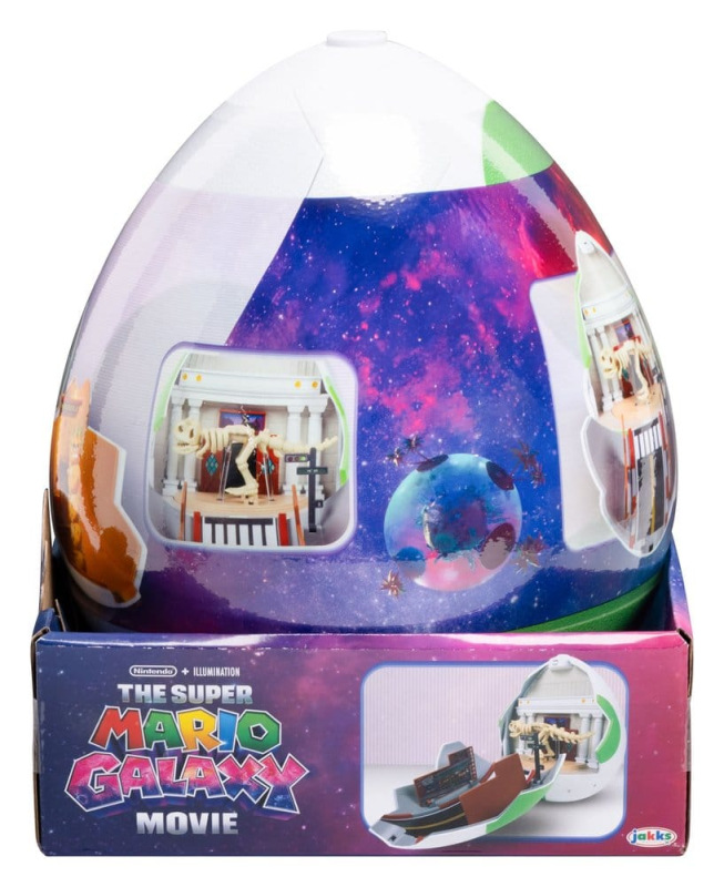 The Super Mario Galaxy Movie Playset with 2 Mini Figures Yoshi Egg 10