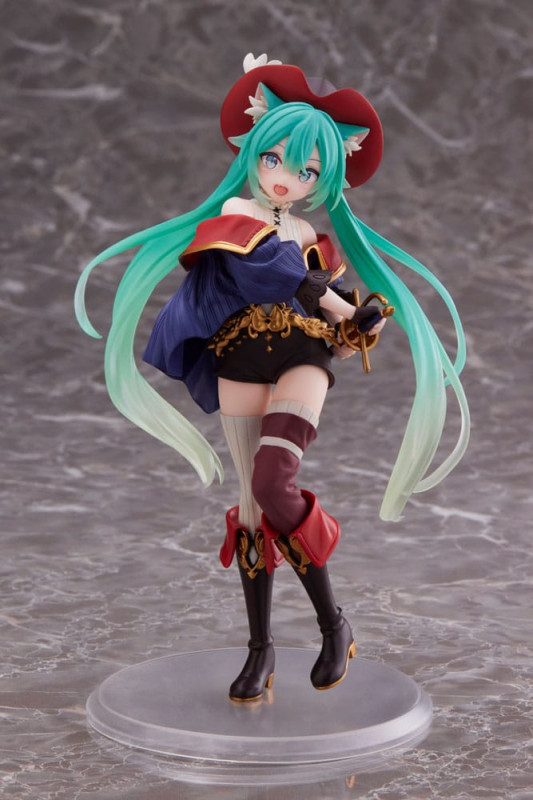 Hatsune Miku PVC Statue Hatsune Miku Wonderland Puss in Boots 18 cm 1