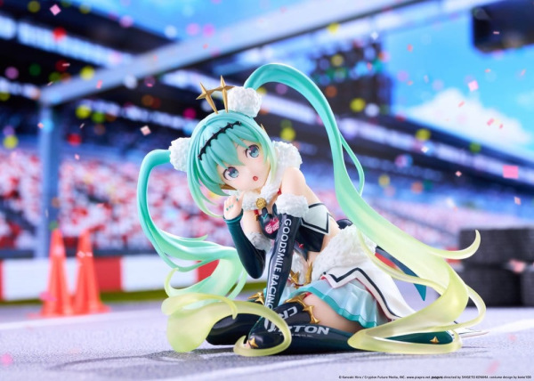 Hatsune Miku Taito Kuji PVC Figure Racing Miku 2018 Ver. Round 8 13 cm 5