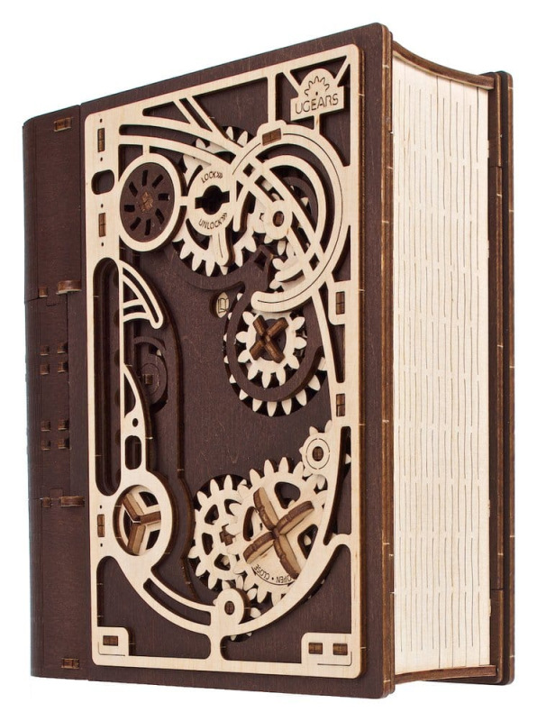 Ugears 3D Wooden Puzzle Book of Secrets 13