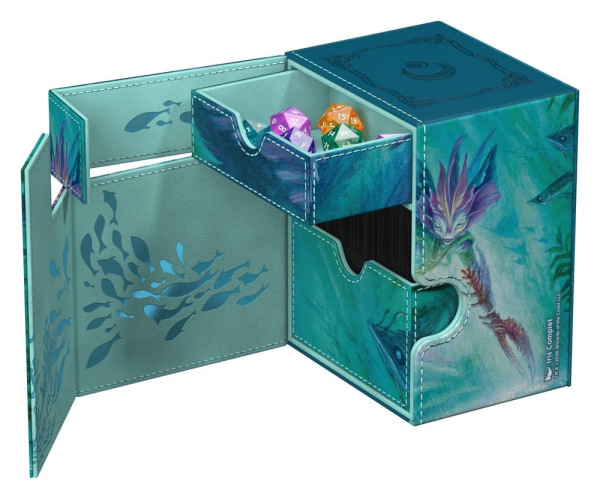 Ultimate Guard Flip'n'Tray 133+ Xenoskin Magic: The Gathering "Lorwyn Eclipsed" - Silvergill Mentor 5