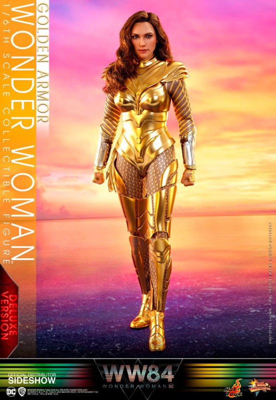 Wonder Woman 1984 Movie Masterpiece Action Figure 1/6 Golden Armor Wonder Woman (Deluxe) 3 2