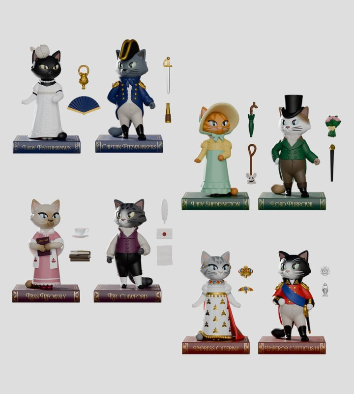 Catscans Mini Figures S1 9 cm Blind Box Display (6) 11