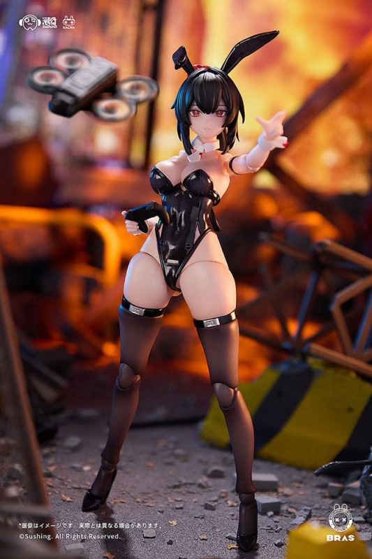 Bunny Rapid Action Squad Action Figure 1/12 Attacker Runa 16 cm 9