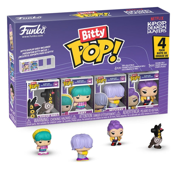 Netflix Bitty POP! Mini Figures 4-Pack Rumi 2 cm