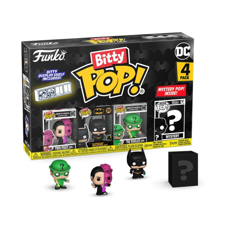 Batman 85th Anniversary Bitty POP! Vinyl Figure 4-Pack Two Face 2,5 cm