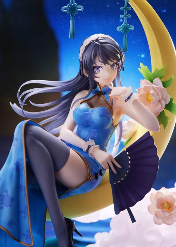 Rascal Does Not Dream of Bunny Girl Senpai PVC Statue 1/7 Mai Sakurajima Chinese Dress Ver. 25 cm