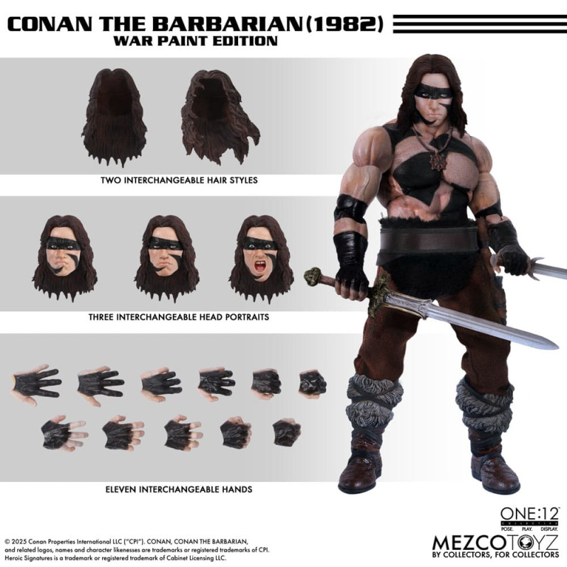 Conan the Barbarian Action Figure 1/12 Conan (1982) 16 cm 7
