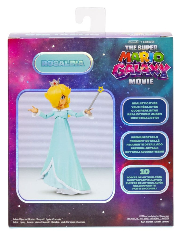 The Super Mario Galaxy Movie Action Figure Rosalina 13 cm 6
